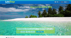 Desktop Screenshot of latestays.com